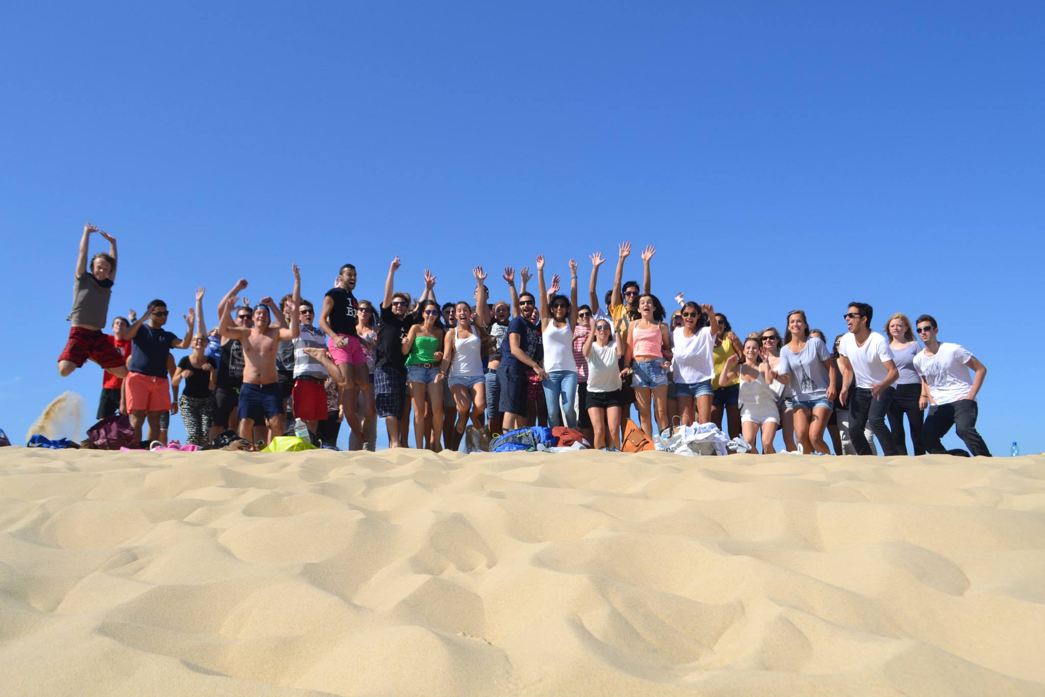 sanguinet lake erasmus week end interaction bordeaux