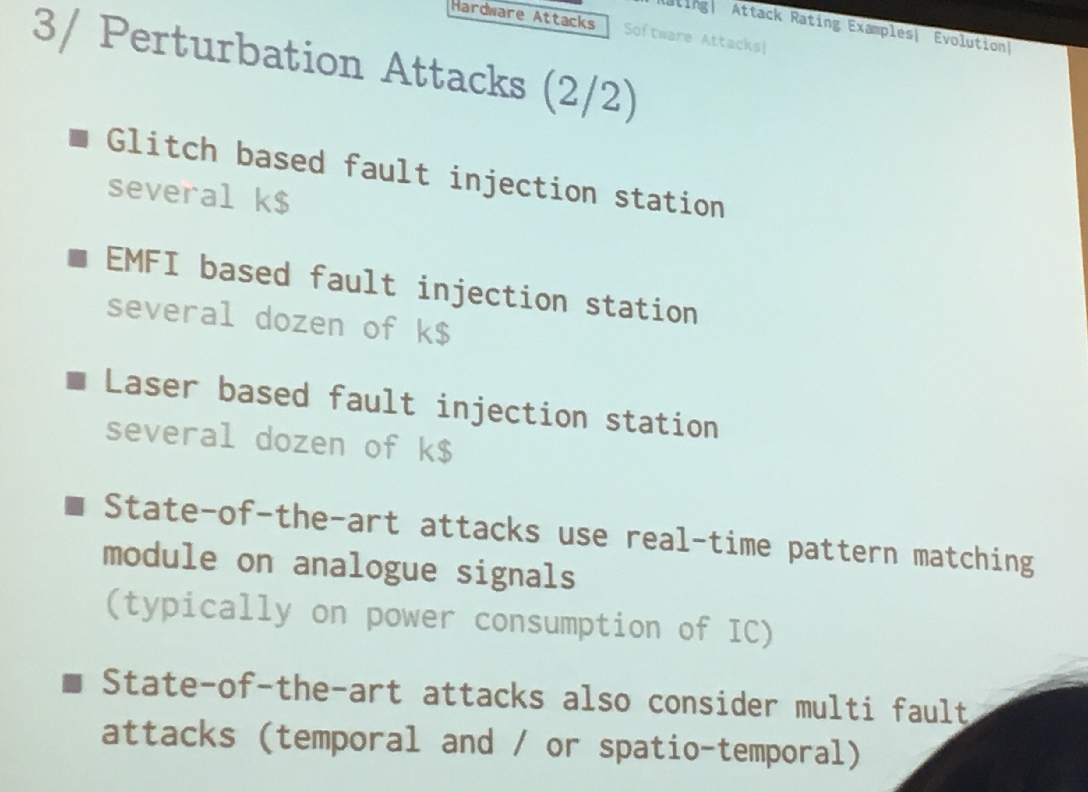 perturbation attack